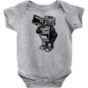 dance robot music old Baby Onesie