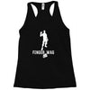 finger wag batle royal gaming Racerback Tank