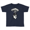 heart and nuclear explosion Toddler T-shirt