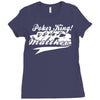 personalised poker king Ladies Fitted T-Shirt