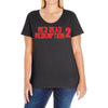 red dead redemption 2r Ladies Curvy T-Shirt