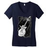 guitarist Women's V-Neck T-Shirt