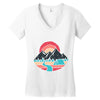 camp river Women's V-Neck T-Shirt