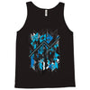 blue vectorfunk Tank Top