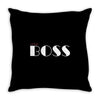 boss bad Throw Pillow