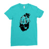 beard Ladies Fitted T-Shirt