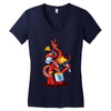 angle gravity Women's V-Neck T-Shirt