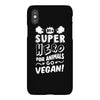 Be A Super Hero For Animals Go Vegan! iPhoneX