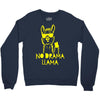 no drama llama (2) Crewneck Sweatshirt