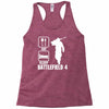 eat sleep battlefield 4, funny Racerback Tank