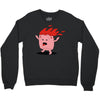 marshmallow prend feu Crewneck Sweatshirt