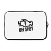 oh sh!t Laptop sleeve