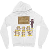 ninja school Zipper Hoodie