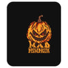 mad halloween pumpkin Mousepad