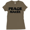 peace maker Ladies Fitted T-Shirt