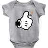 main de mickey Baby Onesie