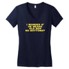 get into it Women's V-Neck T-Shirt