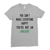You Can't Make Everyone Happy You're Not an Avacado Ladies Fitted T-Shirt