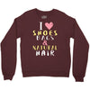 shoes bags natural hair Crewneck Sweatshirt