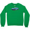 1965 corvette sting ray classic car, ideal birthday gift or pres Crewneck Sweatshirt