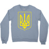 ukrainian ukraine coat of arms country flag Crewneck Sweatshirt