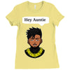 Killmonger Hey Auntie Ladies Fitted T-Shirt