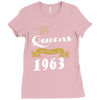 queens are born in 1963 Ladies Fitted T-Shirt