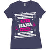 It's A Nana Thing Ladies Fitted T-Shirt