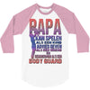 papa   body guard 3/4 Sleeve Shirt