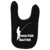 aster baiter mens rude fishing Baby Bibs