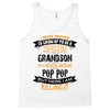 Super Cool Grandson Of A Freaking Awesome Pop Pop Tank Top