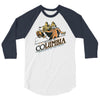columbia 3/4 Sleeve Shirt