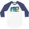super starry night 3/4 Sleeve Shirt