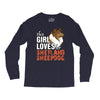 This Girl Loves Shetland Sheepdog Long Sleeve Shirts