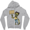 zombies (3) Zipper Hoodie