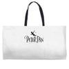 peter pan black Weekender Totes