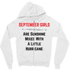 September Girls Zipper Hoodie