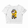 minion funkey Crop Top
