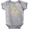 the triforce Baby Bodysuit