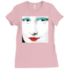 monalisa pop art Ladies Fitted T-Shirt