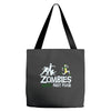 zombies hate fast food Tote Bags