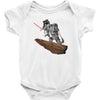 the darth king Baby Bodysuit