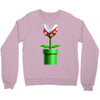 nintendo mario brothers piranha plant Crewneck Sweatshirt