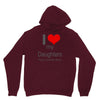 i love my daughters Unisex Hoodie