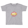 POW! Funny Explosion Cartoon Toddler T-shirt