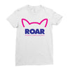 pussy roar - women's march alliance Ladies Fitted T-Shirt