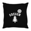 oregon Throw Pillow
