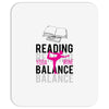 Reading Yoga Wine Balance Mousepad