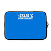 temperature 273.15 is the coolest Laptop sleeve