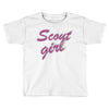 scout girl Toddler T-shirt